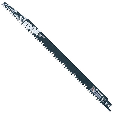 12 in x 5 TPI Reciprocating Saw Blade, BOSCH, 5 PK