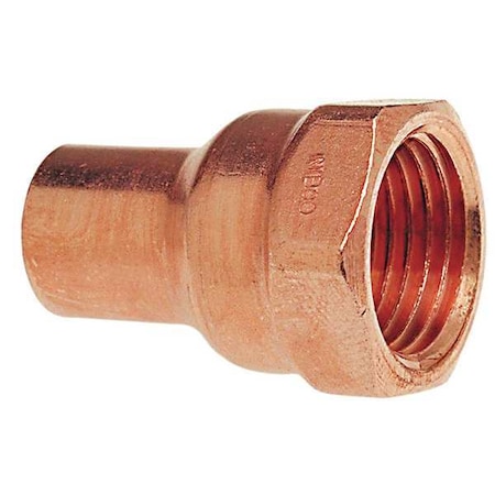 1-1/2" NOM FTG x 1-1/2" FNPT Copper Adapter