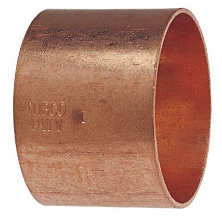 3" NOM C Copper Coupling with Stop