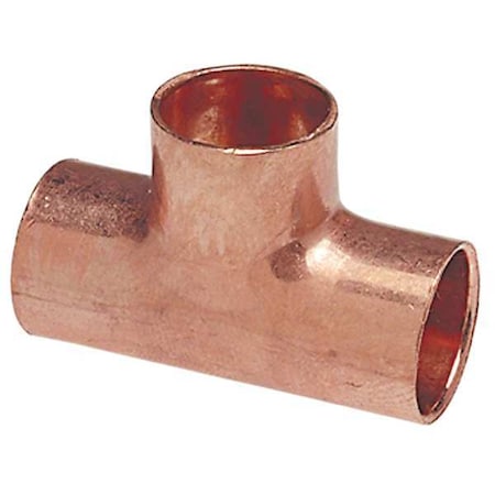 1-1/4" x 3/4" x 3/4" NOM C Copper Reducing Tee