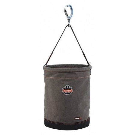 Canvas Hoist Bucket,XL,Swivel
