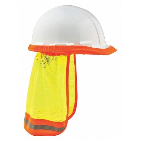 Hi-Vis Mesh Neck Shade,Reflective,Lime