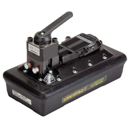 PAMG1405N, Turbo II Air Hydraulic Pump, 4/3 Manual Valve, 230 in3 Oil, For Double-Acting Cylinders