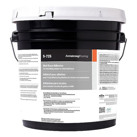 Construction Adhesive, Wall Base Adhesive Series, 1 gal, Pail