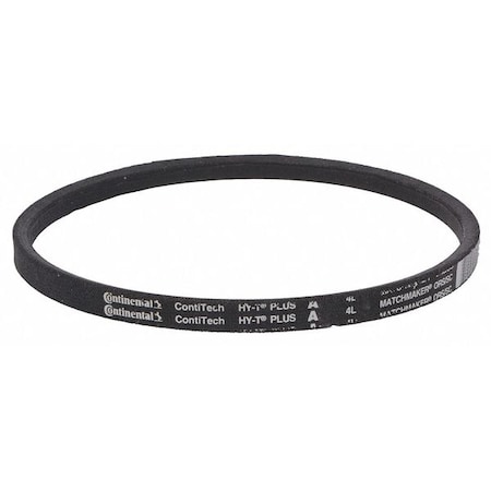 A22 Classical V-Belt, 24 in Outside Length, 1/2 in Top Width, 5/16" Thickness, 1 Ribs