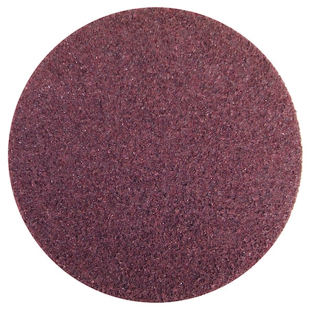 Hook-and-Loop Surface Conditioning Disc, 4-1/2" Dia, No Hole, Aluminum Oxide, 80 Grit, Rapid Prep