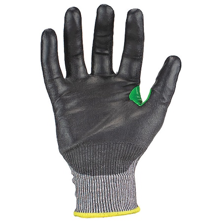 Knit Gloves, Cut Level A2 ,Dipped ,Polyurethane ,Smooth ,XL 1 PR