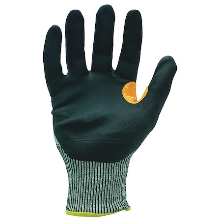 Knit Gloves, Cut Level A4 ,Dipped ,Foam Nitrile ,Sandy ,XS 1 PR