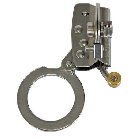 Rope Grab, For Rope Size 5/8 in, Stainless Steel, 310 lb Capacity