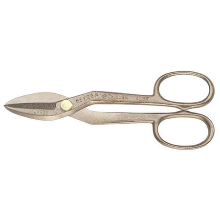 Tinners Snip, Straight, 14", High Strength Nickel Aluminum Bronze