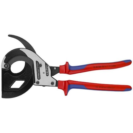 12-1/2" Cable Cutter, Center Cut, 3-Stage, Ergonomic Grip