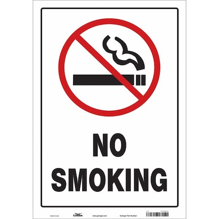 Safety Sign, 20 in H, 14 in W, Vinyl, Vertical Rectangle, English, 474D13
