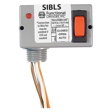 Prewired Rocker Switch LED,SPDT,5A at 30VDC