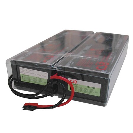 Replacement UPS Battery, 48V DC, 9 Ah, Hardwired