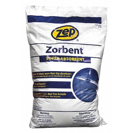 Loose Sorbent, 6 gal, Universal, White
