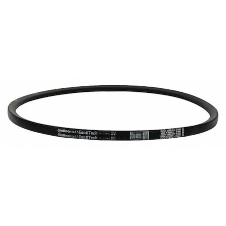 5V600 Wedge V-Belt, 60 in Outside Length, 5/8 in Top Width, 17/32" Thickness, 1 Ribs