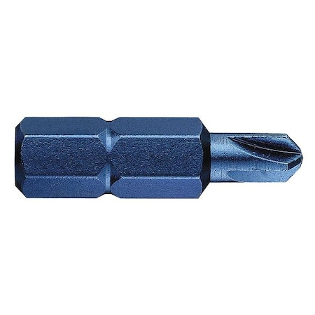 Torsion Bit,SAE,1/4",Hex,No 3,1-1/4",PK5