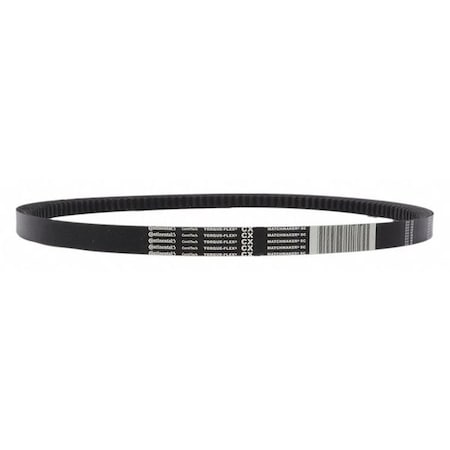 CX210 Cogged, Classical V-Belt, 214 in Outside Length, 7/8 in Top Width, 17/32" Thickness, 1 Ribs