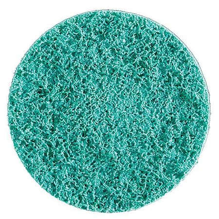 Hook-and-Loop Surface Conditioning Disc, 3" Dia, No Hole, Aluminum Oxide Aggregate, 120 Grit