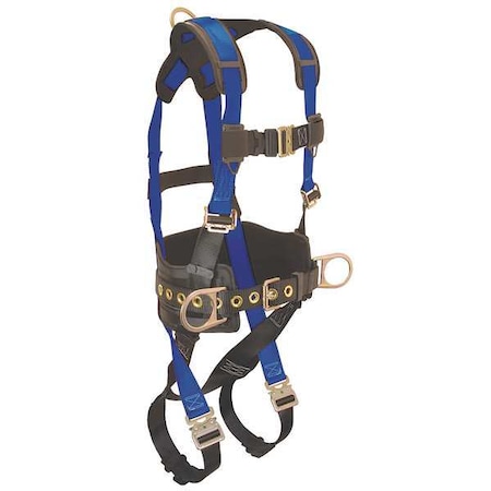 Condor Full Body Harness, L, 425 lb., Quick-Connect Chest/ Quick-Connect Leg Straps