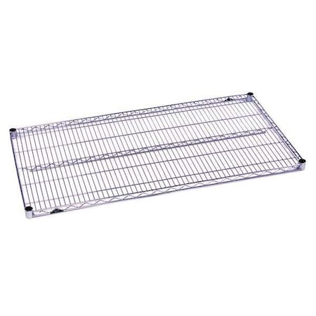 Wire Shelf,24x48in,LdCap 800lb,PK4
