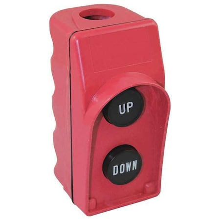 Pendant Station, Red, 2NO, Momentary