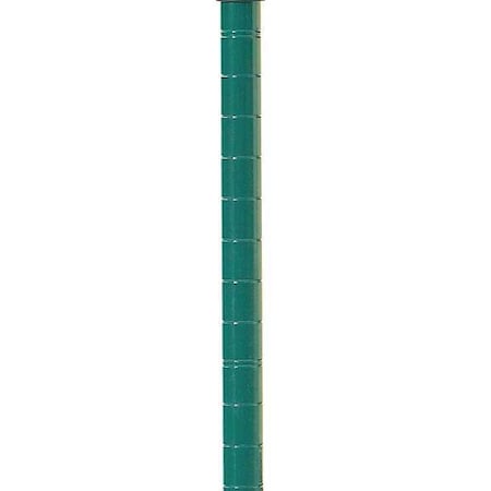 Ind Wr Shlf Pst,75 inx1 in,Splt Slv,PK4