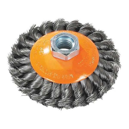 Cup Brush,0.015" Dia.,20,000 RPM