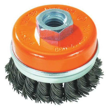 Cup Brush,0.020" Dia.,8600 RPM