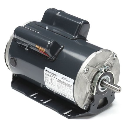 General Purpose Farm Duty Motor, Capacitor-Start/Run, 1 1/2 HP, 115/208-230V AC, 56 Frame