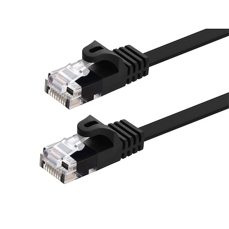 Ethernet Cable,Cat 5e,Black,7 ft.