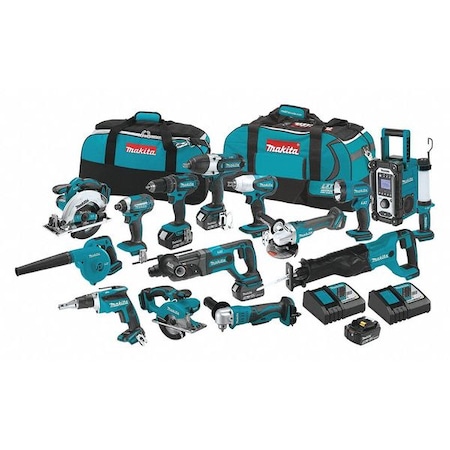 18V LXT 15-Pc. Combo Kit (3.0Ah)