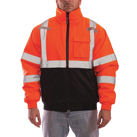 Jacket, Polyester, Class 3 R, Orange, L