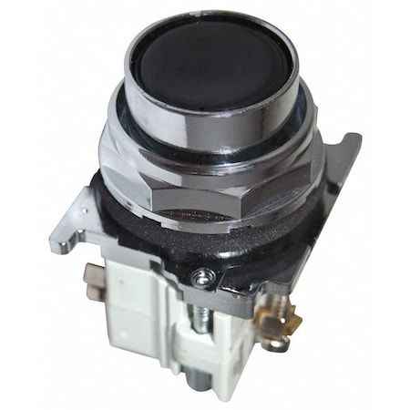 Non-Illuminated Push Button,30mm,Black