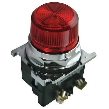Cutler-Hammer Pilot Light,120VAC,Red