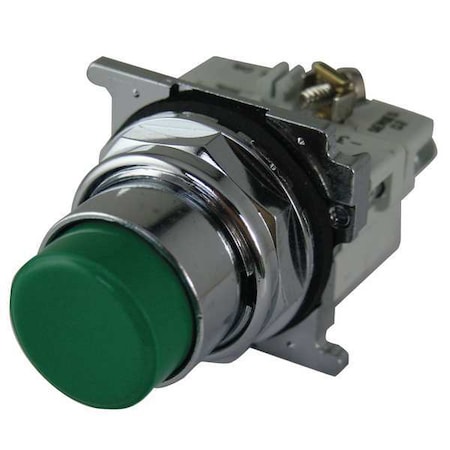 Non-Illuminated Push Button,30mm,Green