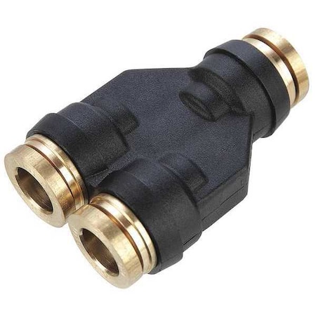 Wye,Nylon,Tube1/2",1/2",Push-Fit1/2"