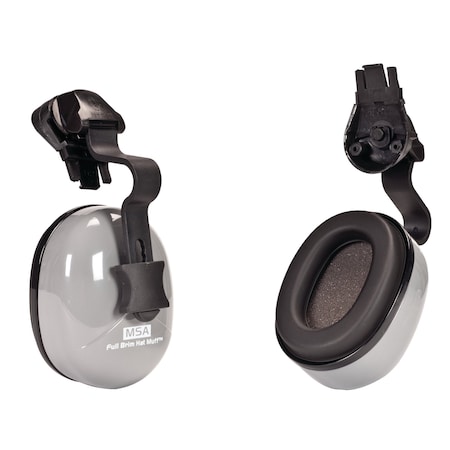 Sound Control SH Hard Hat-Mounted Earmuffs, NRR 25 dB, Use with MSA Slotted Full Brim Helmet
