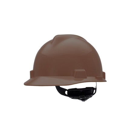 V-Gard Slotted Cap, HDPE, Fas-Trac III Suspension, Type I, Class E, Brown (standard size)