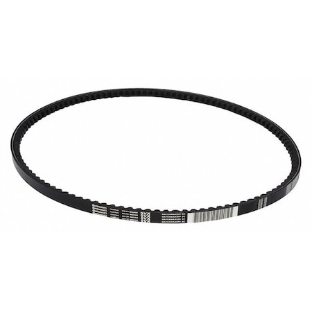 5VX1080 Cogged, Wedge V-Belt, 108 in Outside Length, 5/8 in Top Width, 17/32" Thickness, 1 Ribs