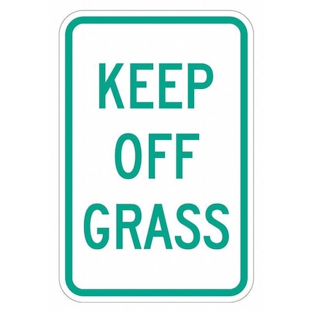 Informational Sign, 18 in H, 12 in W, Aluminum, Vertical Rectangle, English, T1-5484-HI_12x18