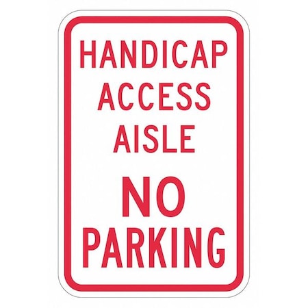 ADA Handicapped Parking Sign,24" x 18, T1-2102-EG_18x24