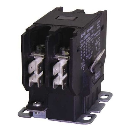 Definite Purpose Magnetic Contactor, 120V AC, 1 P, Non-Reversing, 1 Phase, Quick Connect