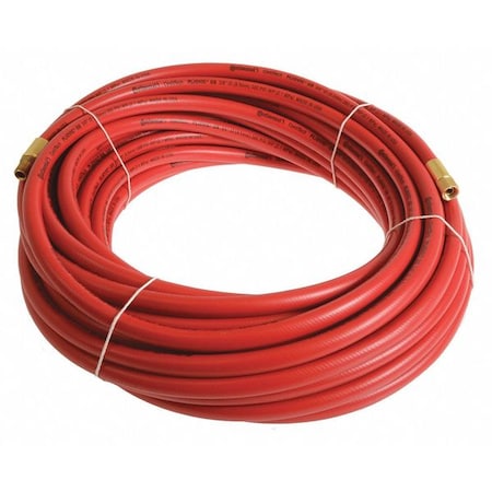 1/2" x 25 ft PVC Coupled Multipurpose Air Hose 300 psi RD