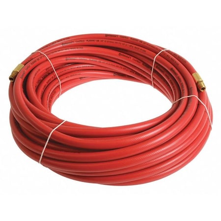 1/4" x 15 ft PVC Coupled Multipurpose Air Hose 300 psi RD