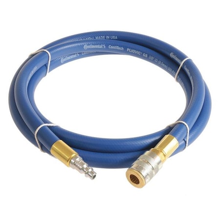3/8" x 5 ft PVC Coupled Multipurpose Air Hose 300 psi BL
