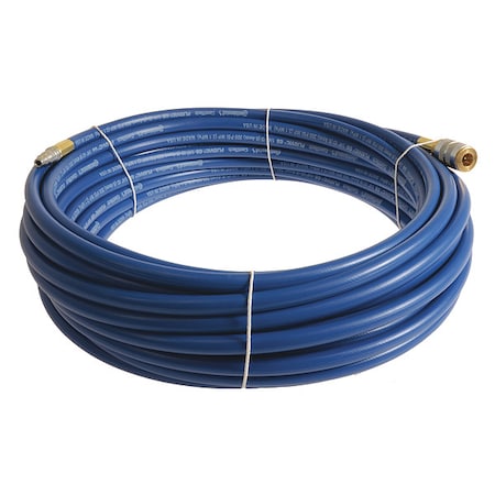 1/4" x 50 ft PVC Coupled Multipurpose Air Hose 300 psi BL