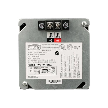 DC Power Supply,7.6VDC,2A