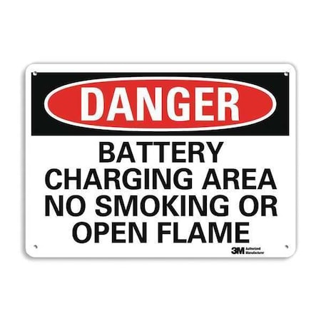 Danger Sign, 10" H, 14 in W,  Vertical Rectangle, English, U3-1126-NA_14x10
