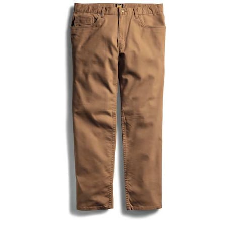 Men's Work Series Pant Flex Canvis 8 36/34, 36 in, Tan